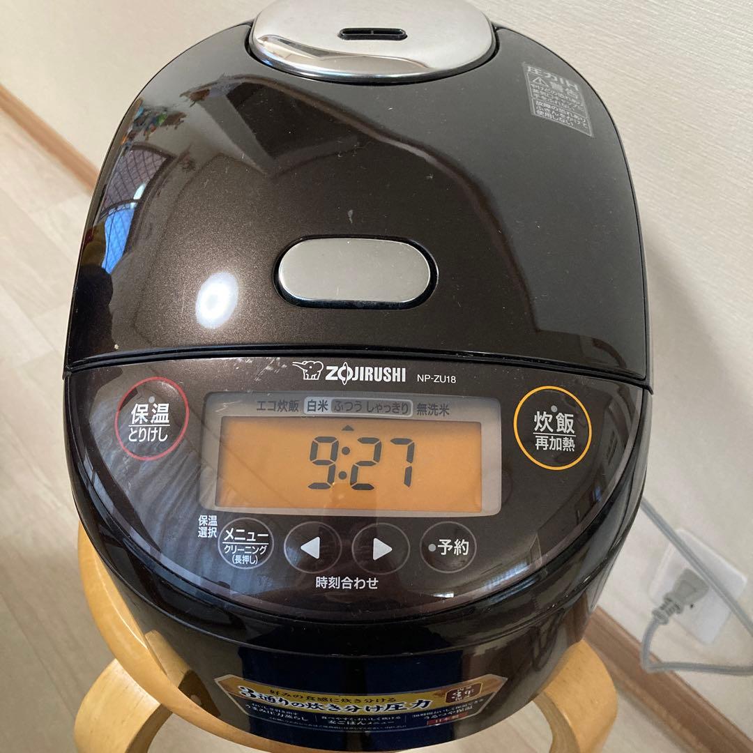 象印　一升炊き　NP-ZU18 炊飯器　ジャンク品
