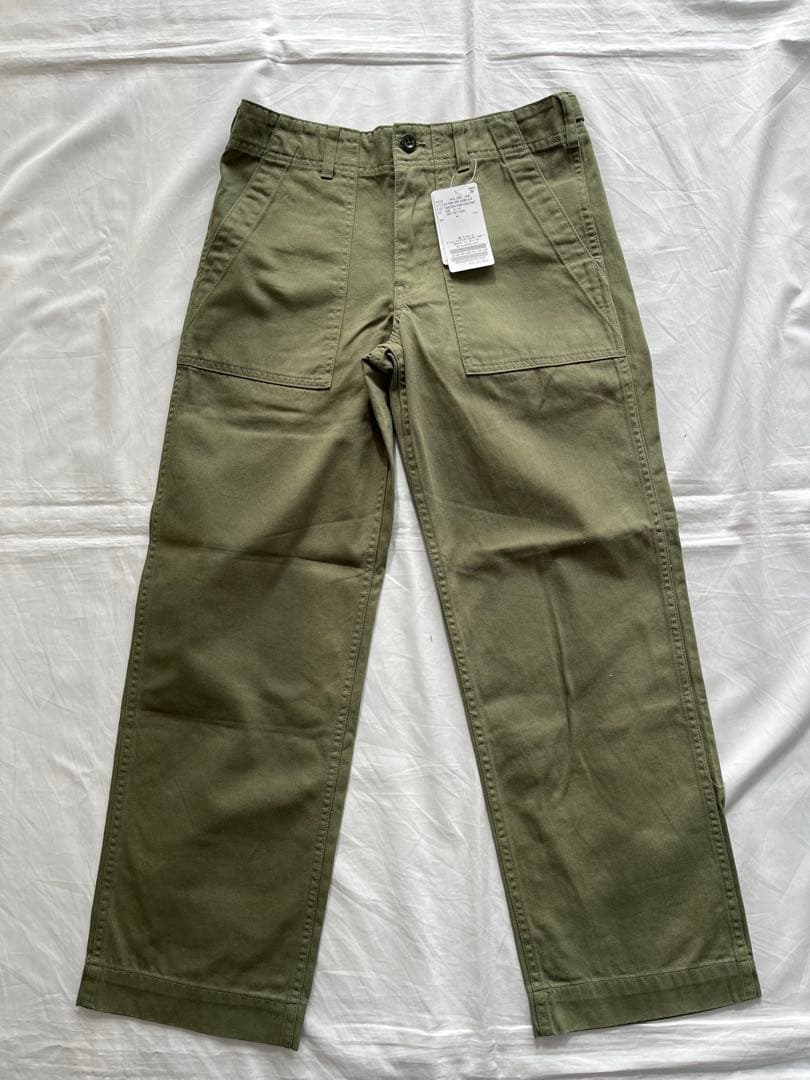 Spick & Span ルーズベイカーパンツ　カーキ サイズ36