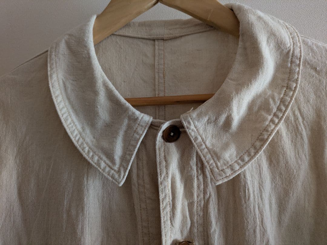 30s フレンチワークジャケット フレンチリネン ユーロワーク レア レプリカ