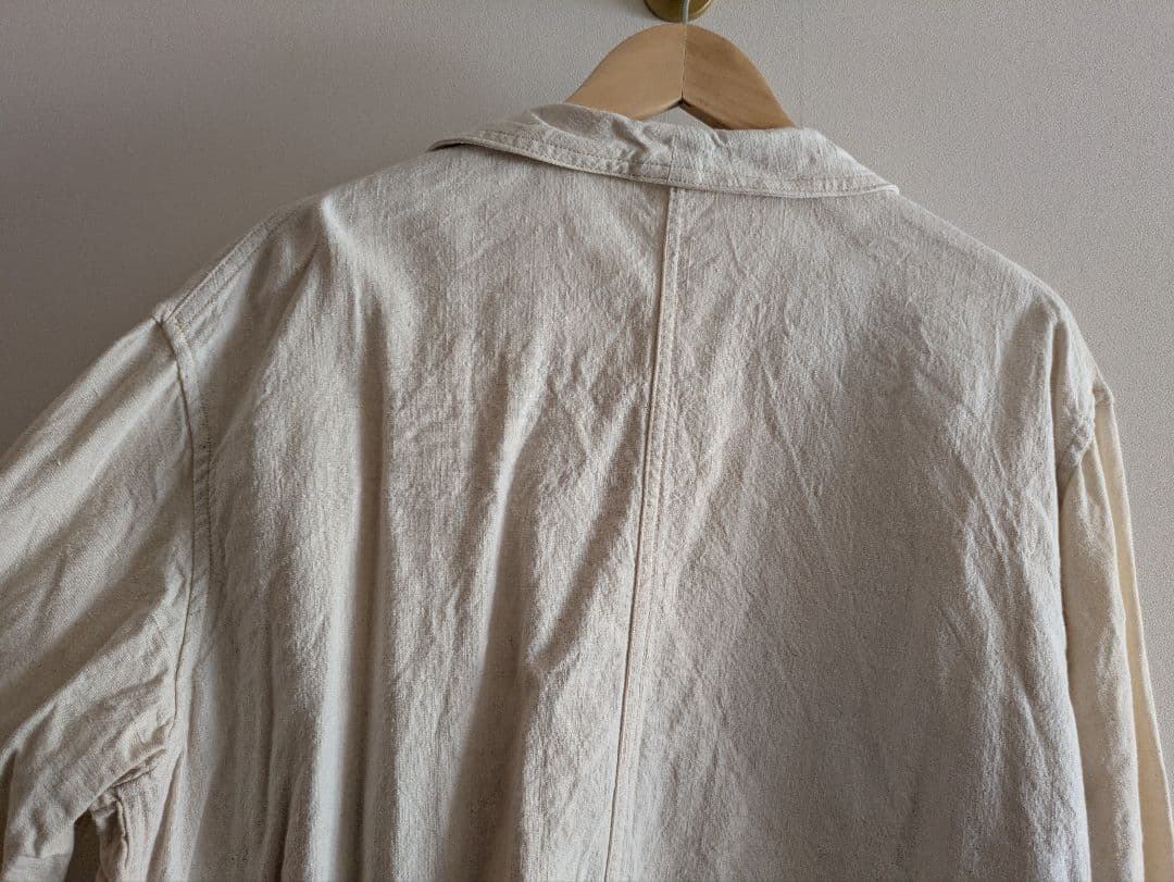 30s フレンチワークジャケット フレンチリネン ユーロワーク レア レプリカ