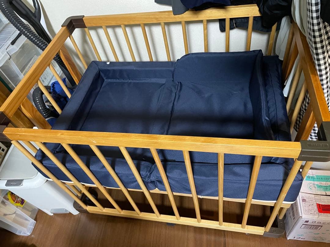 ⭐︎今日だけ大幅値下げfarska ミニジョイントベッド　ネオ、コンパクトベッド