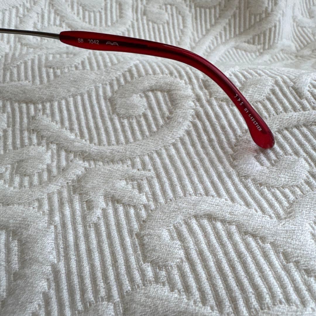 JEAN PAUL GAULTIER(JPG) サングラス　ワインカラー