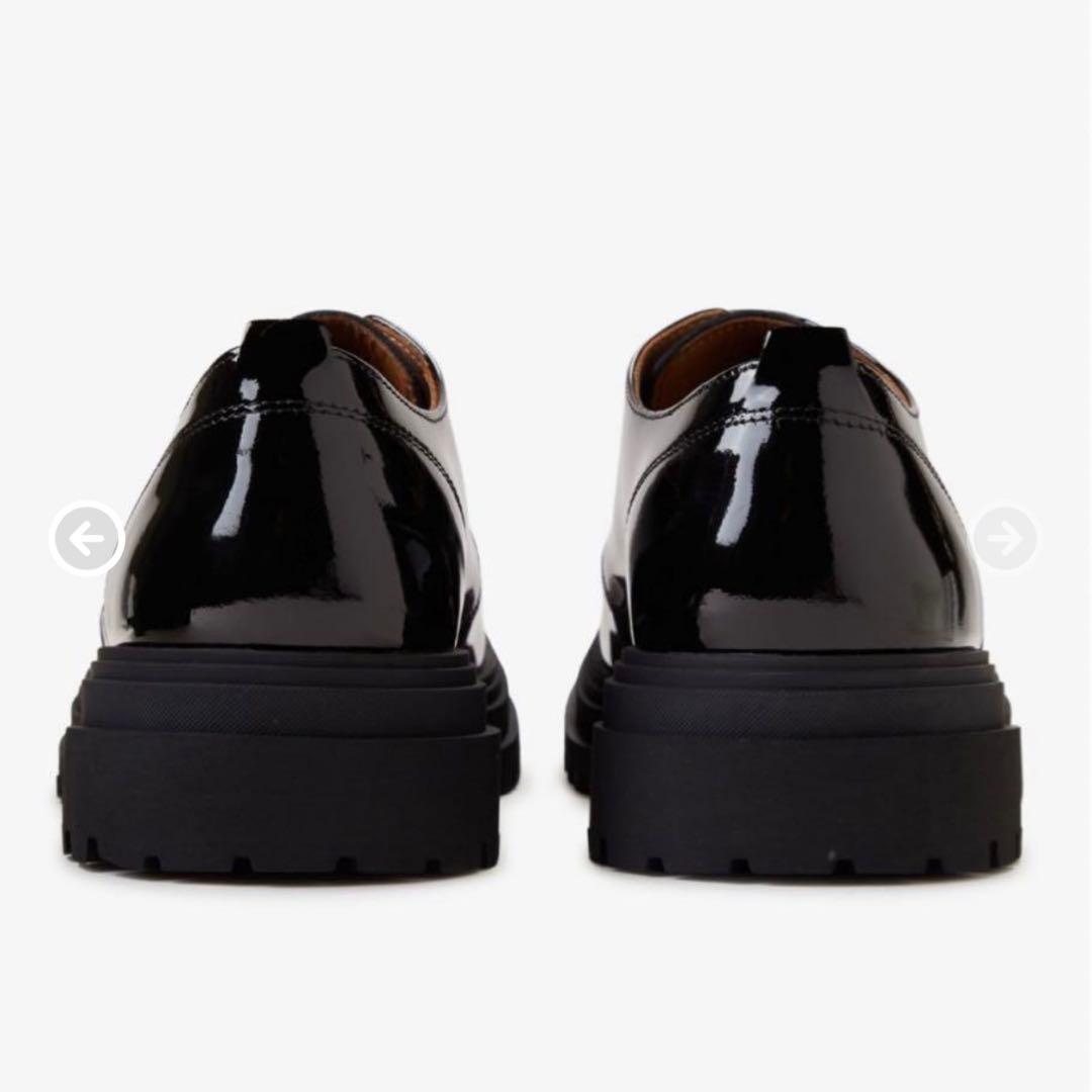 【極美品】Fred Perry Derby Patent Leather