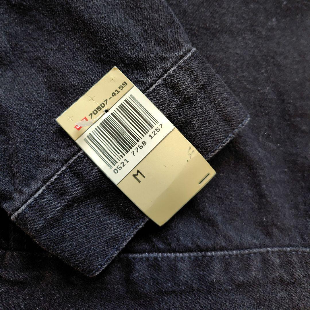 デッドストック　70507-4159　デニムジャケット　USA製　M　ブラック