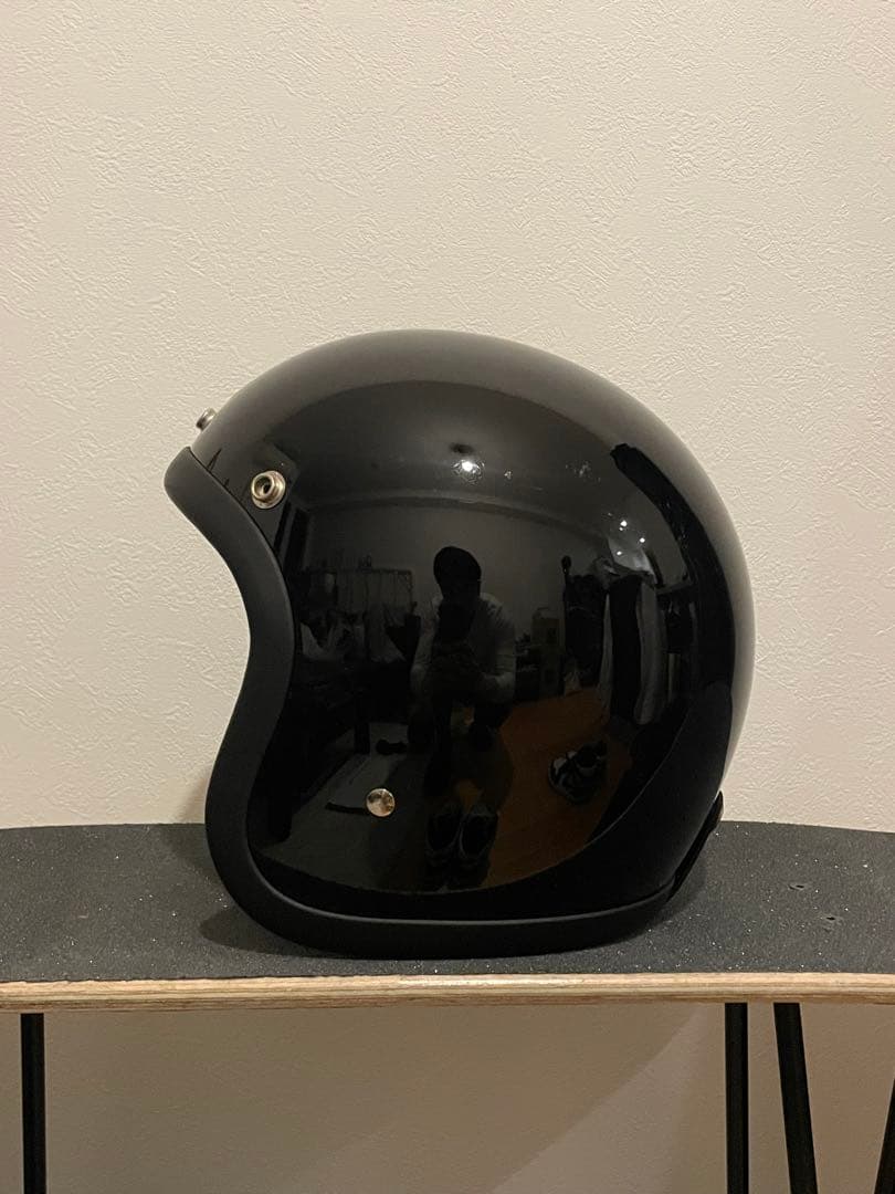 500-TX TT&CO 黒 ジェットヘルメット