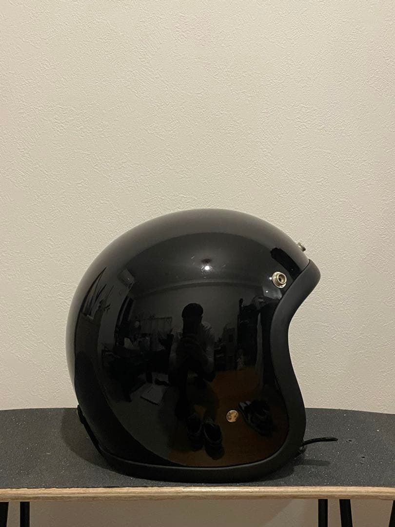 500-TX TT&CO 黒 ジェットヘルメット