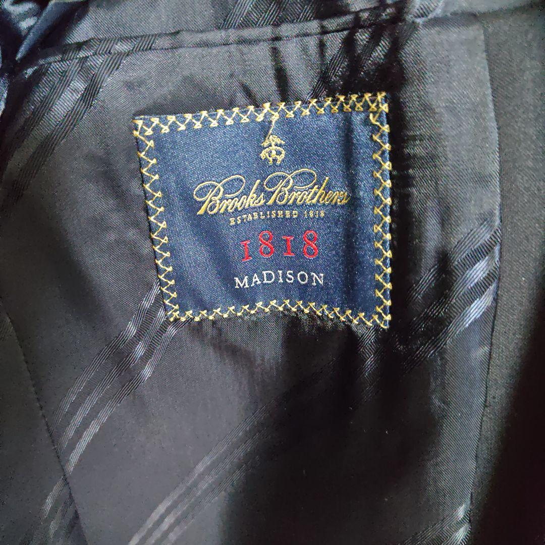 ブルックスブラザーズ38サイズ、ネイビー シングルブレスト ブレザー