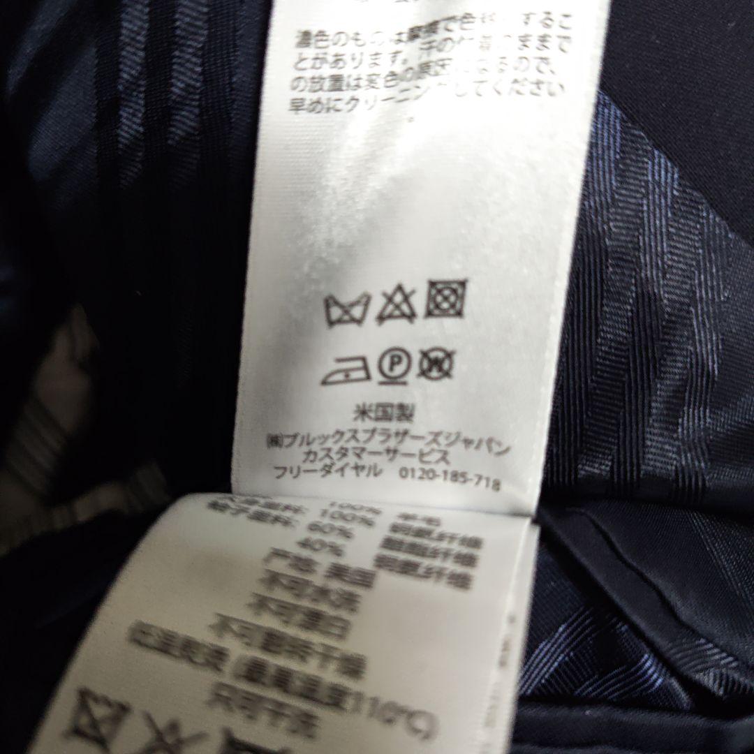 ブルックスブラザーズ38サイズ、ネイビー シングルブレスト ブレザー