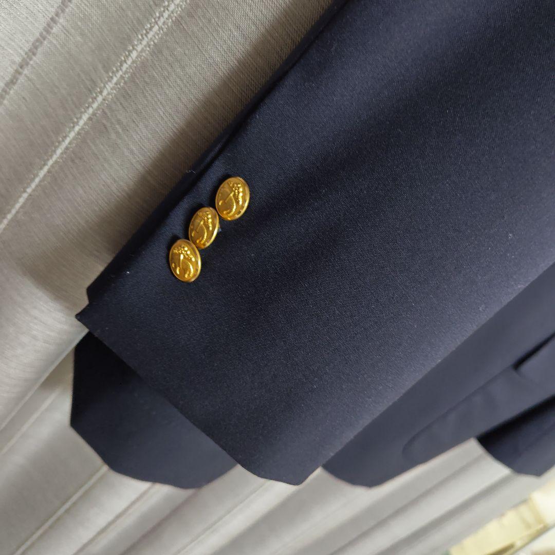 ブルックスブラザーズ38サイズ、ネイビー シングルブレスト ブレザー