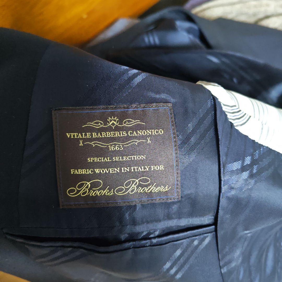 ブルックスブラザーズ38サイズ、ネイビー シングルブレスト ブレザー