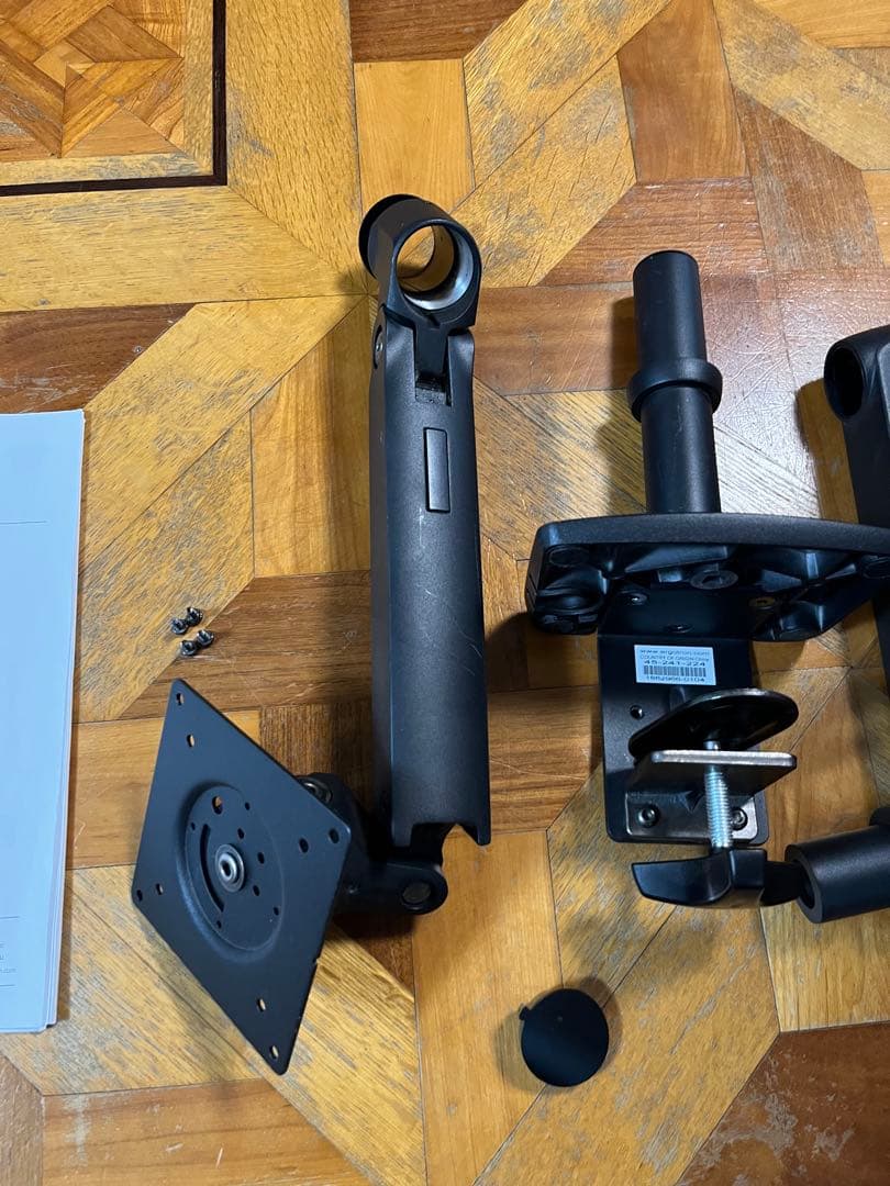 エルゴトロン LX デスクモニターアーム マットブラック