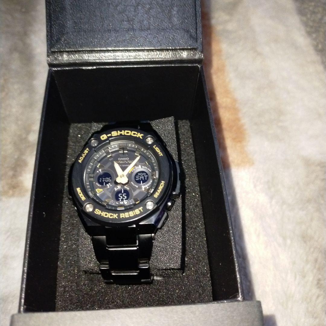 超美品G-STEELTOUGHSOLAR Black ＆ Gold Series