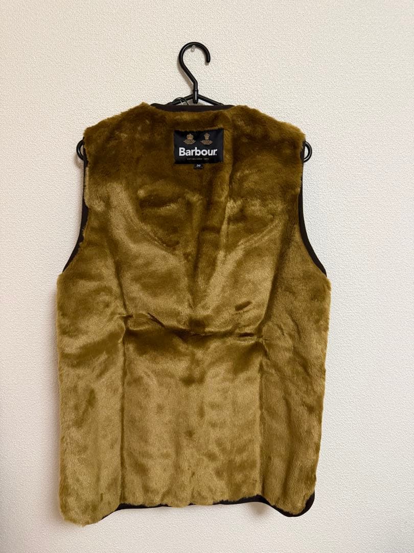 Barbour ブラウン ライナーベスト36サイズS 新品未使用品タグあり