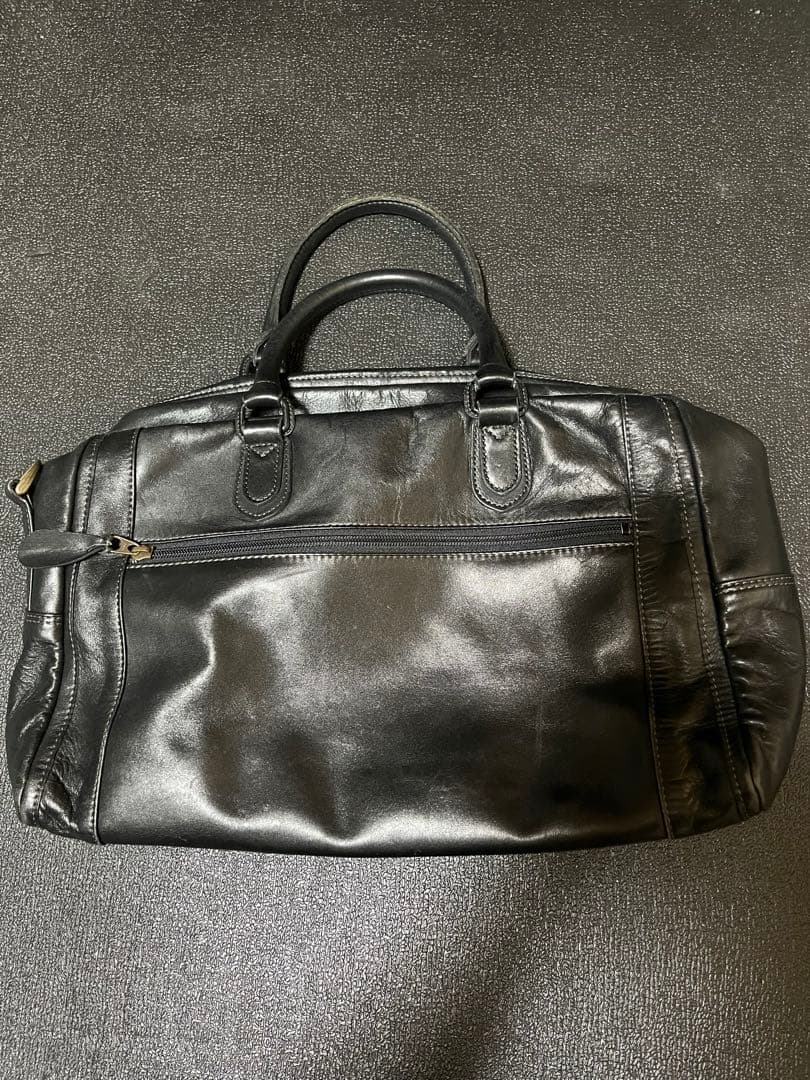 吉田カバン ポーター ボストンバッグ 黒 ブラック レザー PORTER