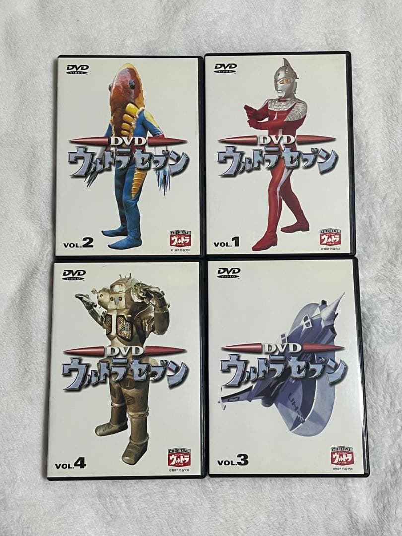 ウルトラセブン DVD 全12巻セット
