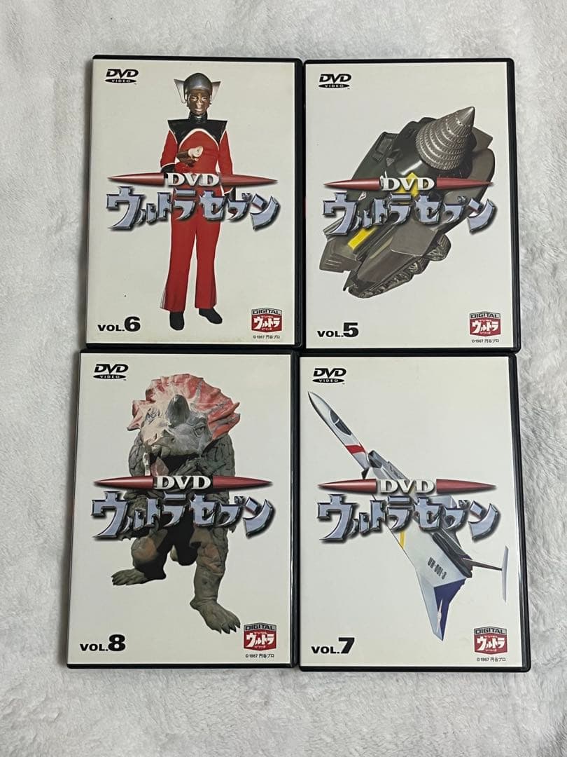 ウルトラセブン DVD 全12巻セット