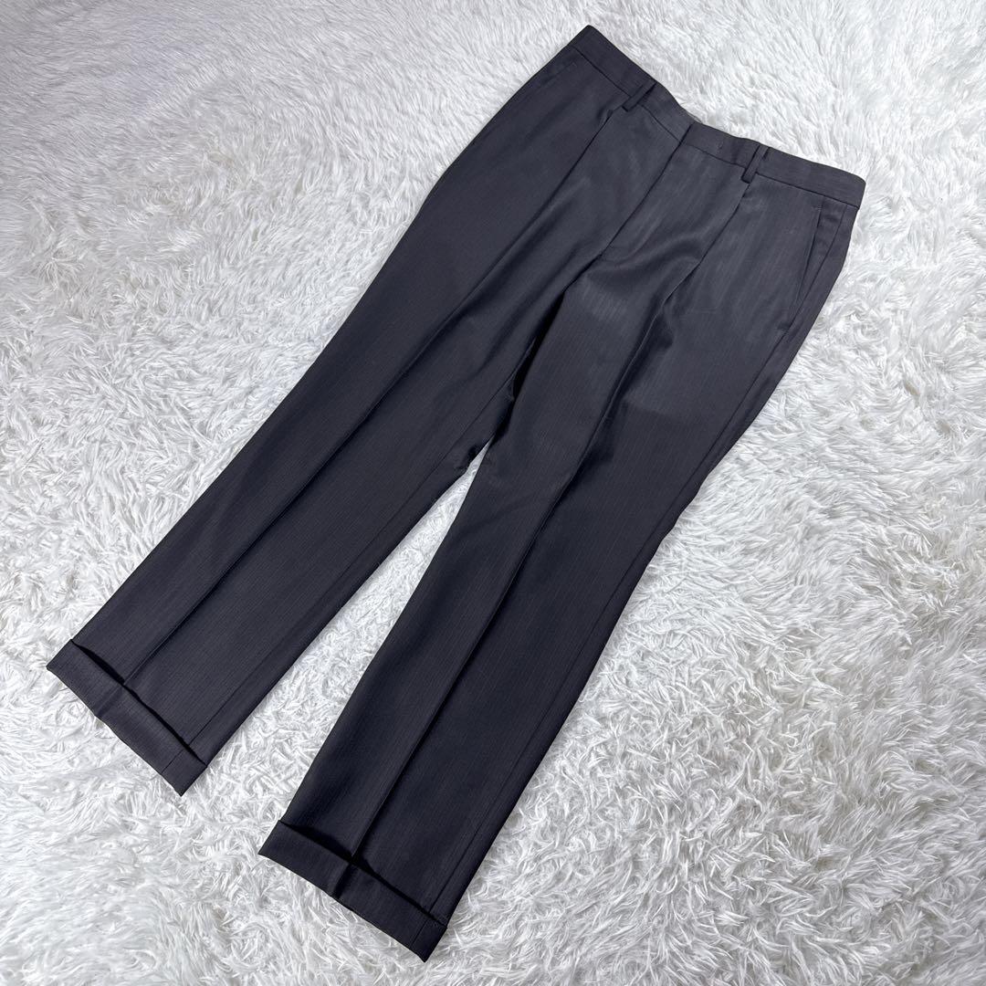 【イタリア生地】サヴィルロウ ドーメル セットアップスーツ ブラウン AB5