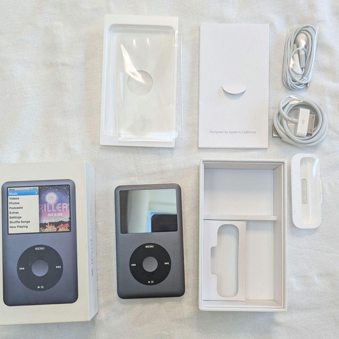 iPod classic 160GB ブラック MC297/JA 中古