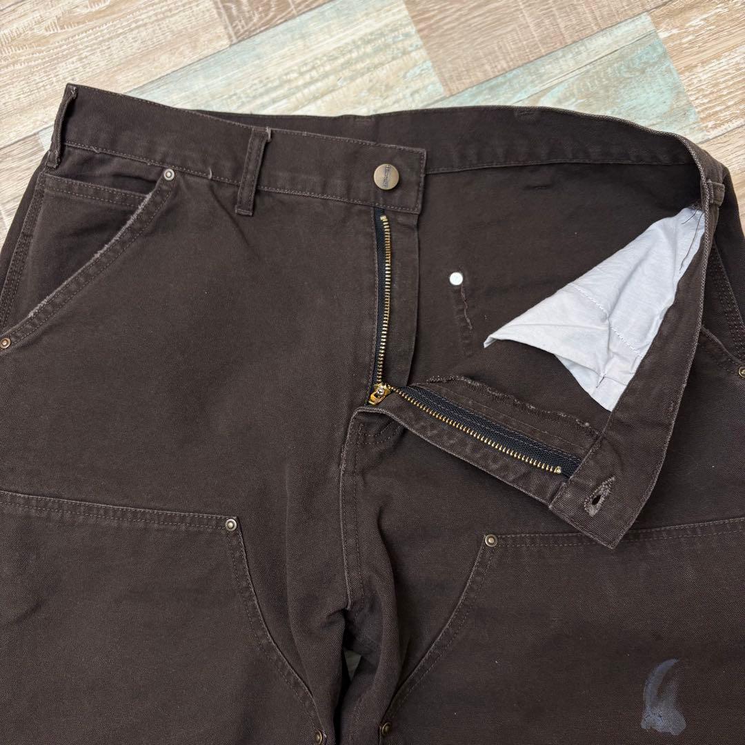 d*e様 carhartt カーハート ダブルニー B136 DKB ブラウン