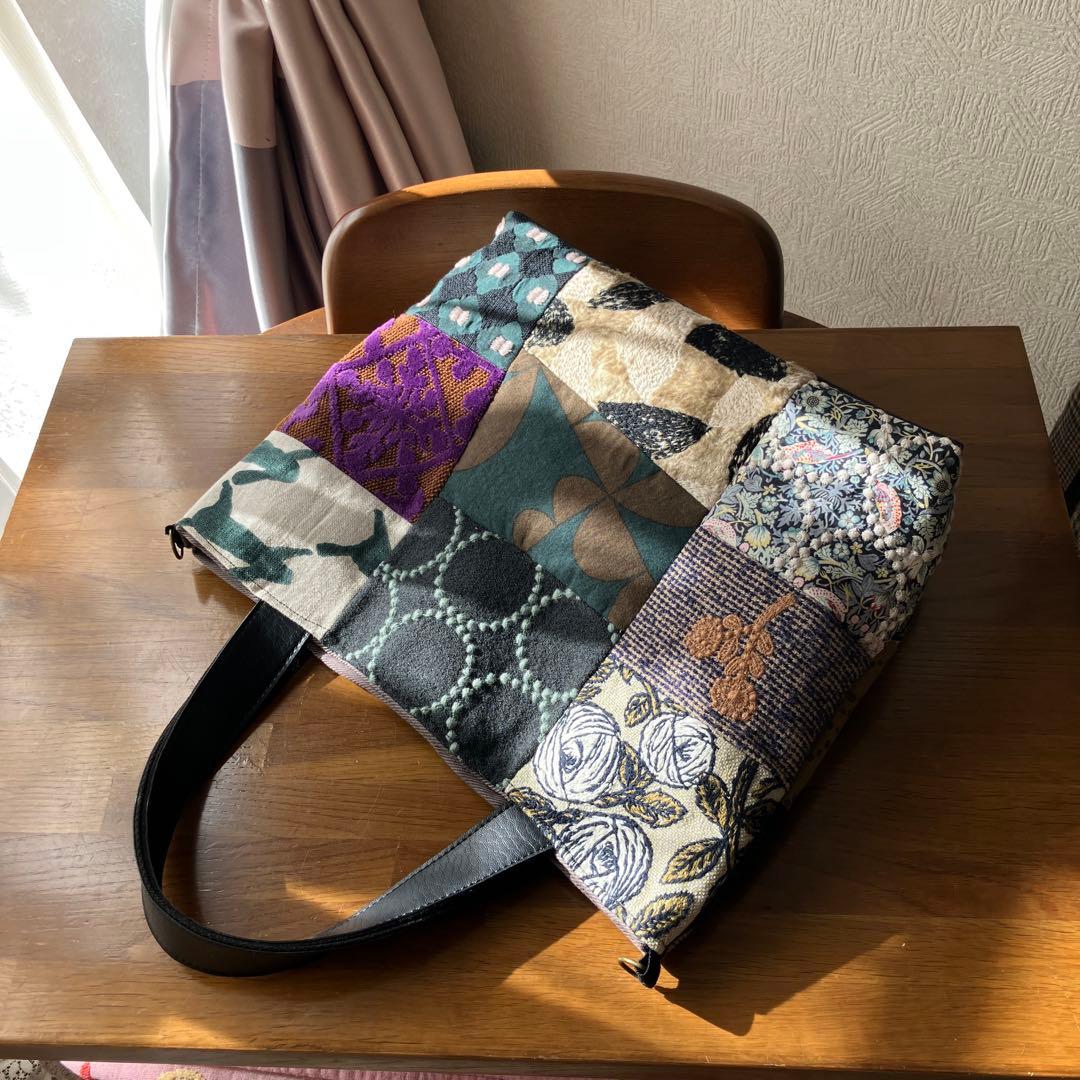 ミナペルホネン⚮ rosy.path.forestdiamond他パッチバッグ