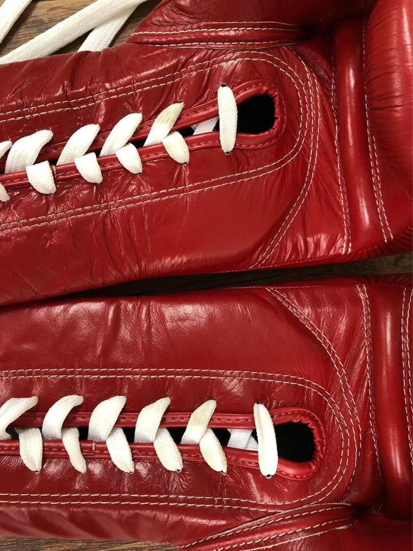 値下げ)フェアテックス(fairtex)社　プロ試合用グローブ　紐式　10オンズ