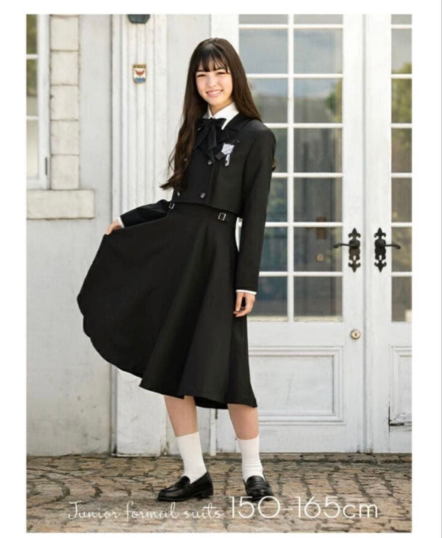 【美品】アリサナ 女の子 卒業式 フォーマル セレモニー 3点セット165cm