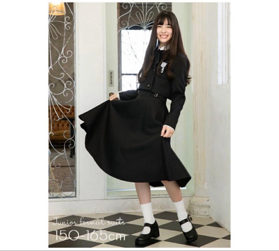 【美品】アリサナ 女の子 卒業式 フォーマル セレモニー 3点セット165cm