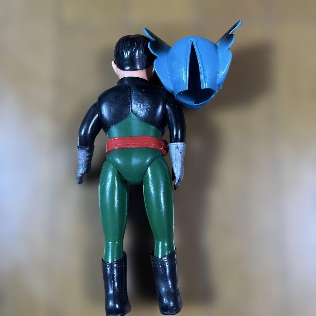 昭和レトロ 超人バロム1面とれソフビ