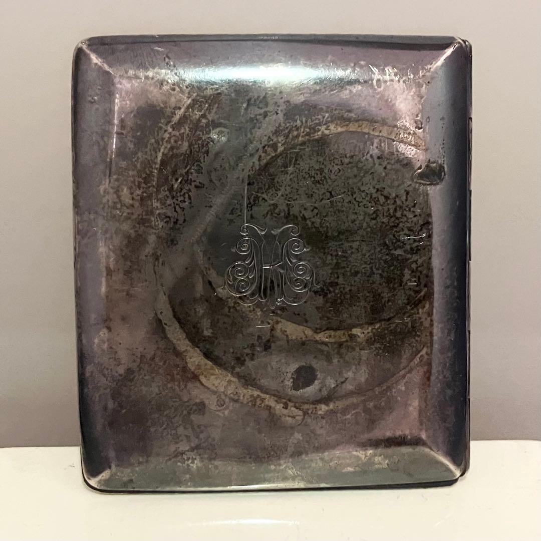 銀製品 SILVER950 刻印有 シガレットケース 106g