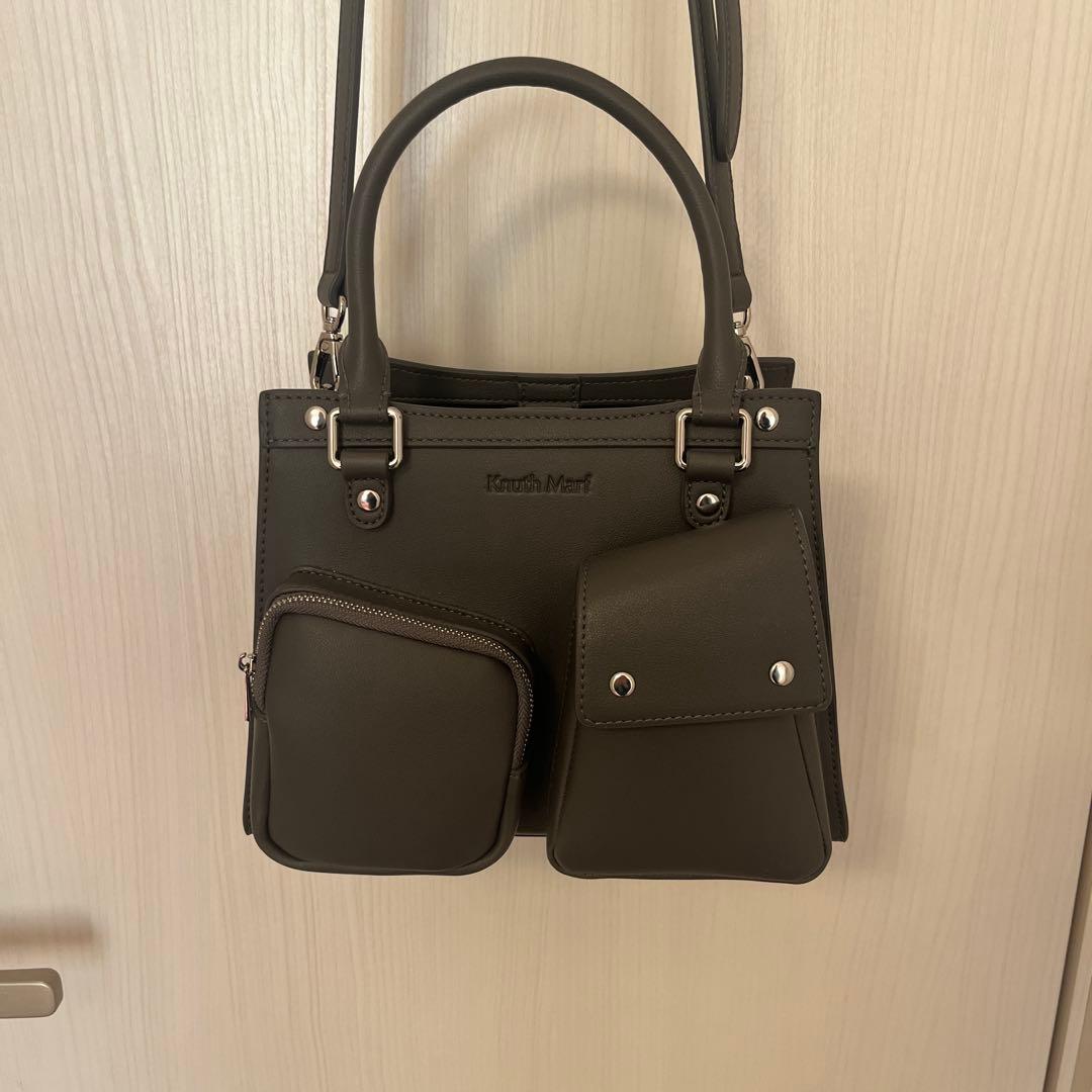 バッグ Knuth Marf multi pocket handbag charcoal