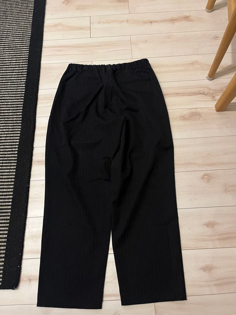 graphpaper 男子自身　スラックス　ワイドテーパードシェフパンツ