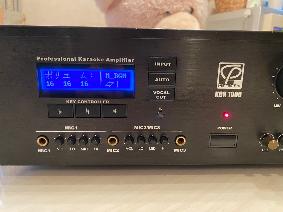 T*H様 クラシックプロKOK 1000 プロフェッショナルカラオケアンプ　多機