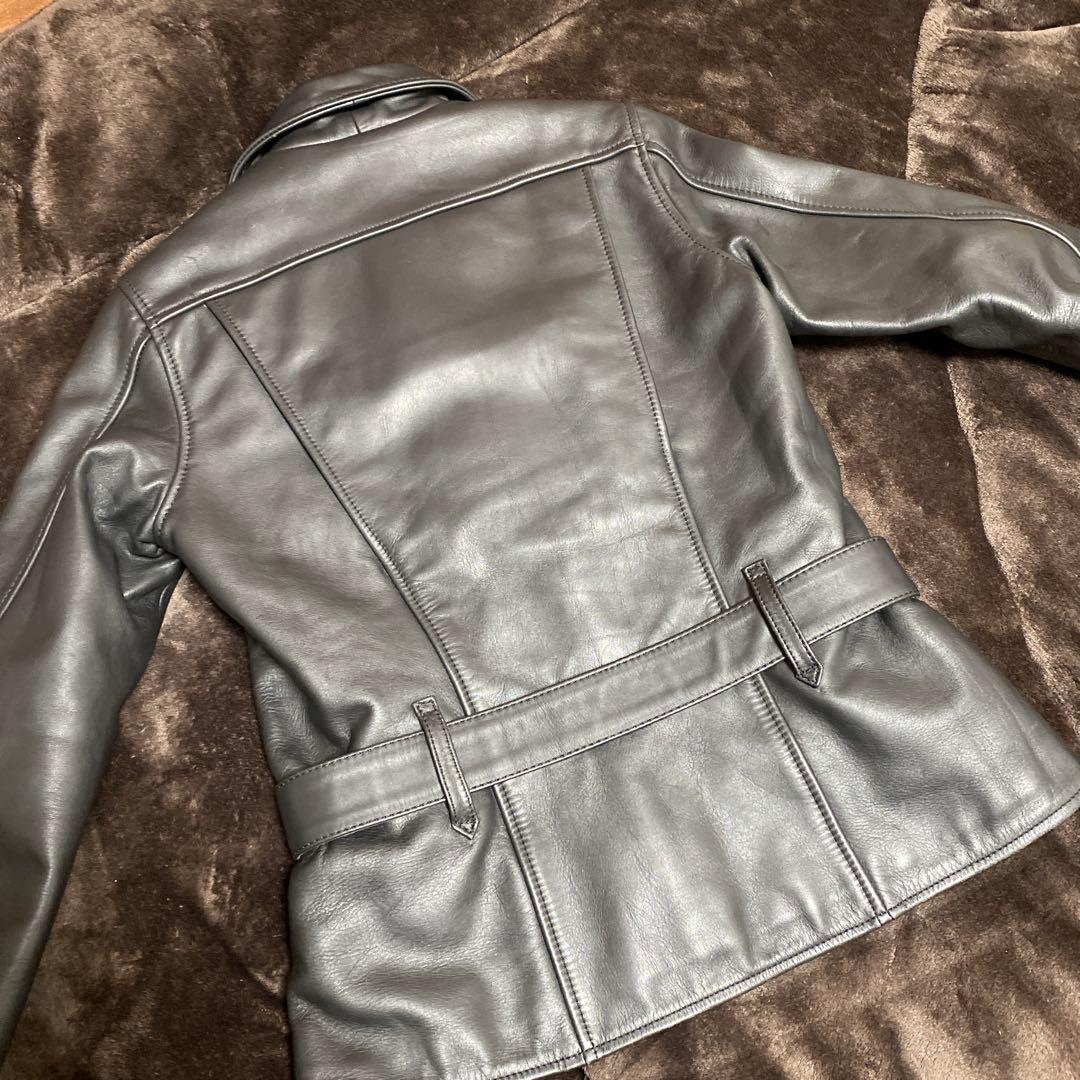 KADOYA シングルライダース　レザージャケット サイズ　Lw