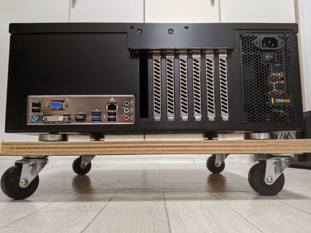 自作デスクトップPC　GIGABYTE GA-B75M-D3H