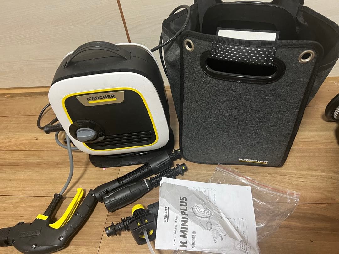 KARCHER K MINI PLUS 高圧洗浄機 本体　付属品多い　美品