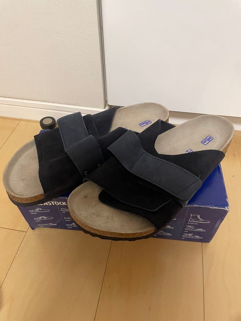 ★新品未使用&付属品完備★ビルケンシュトック　キョウト　ネイビー　京都