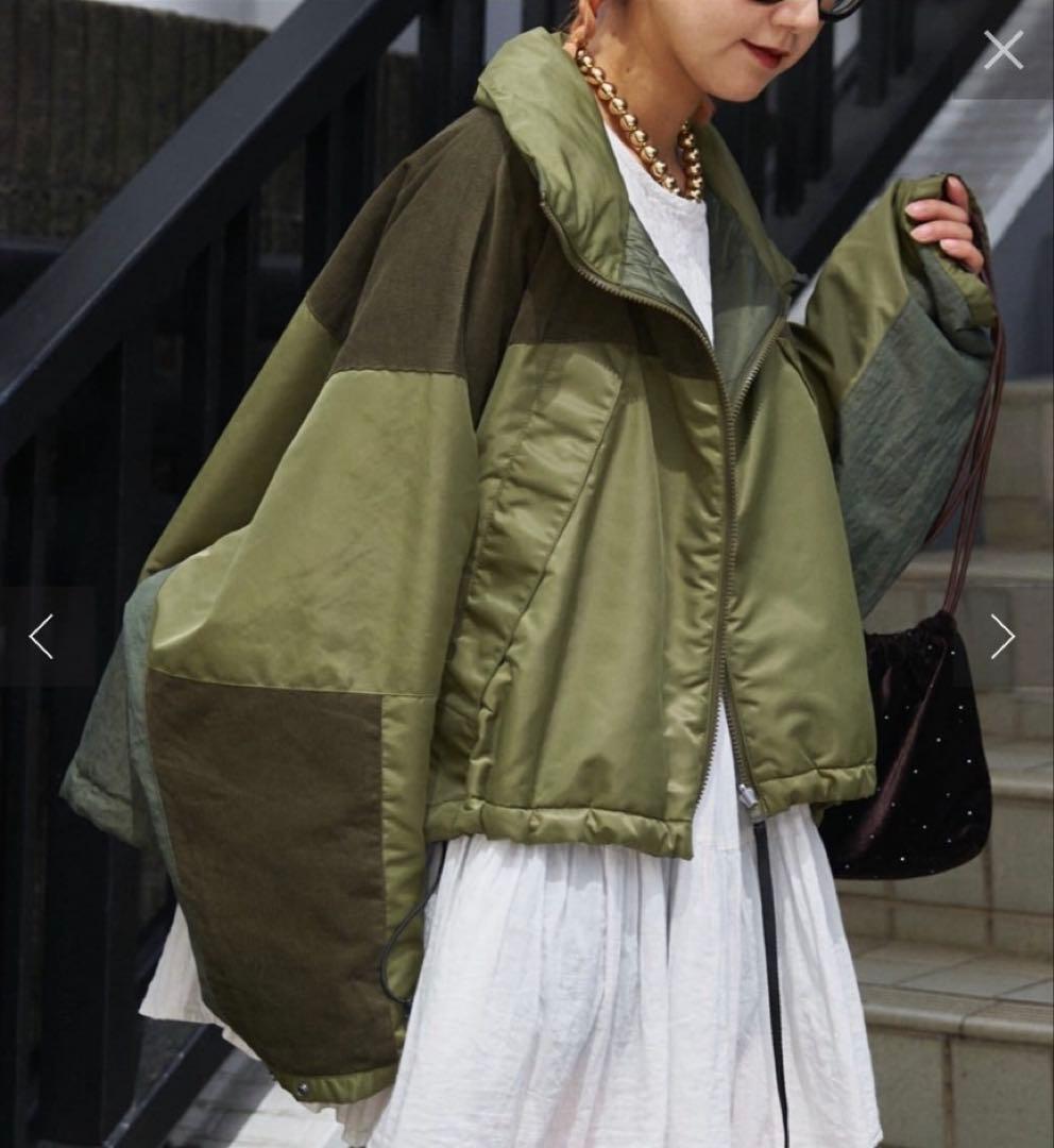 【etsinta】リバーシブル中綿ショートモンスタージャケット元値¥22,000