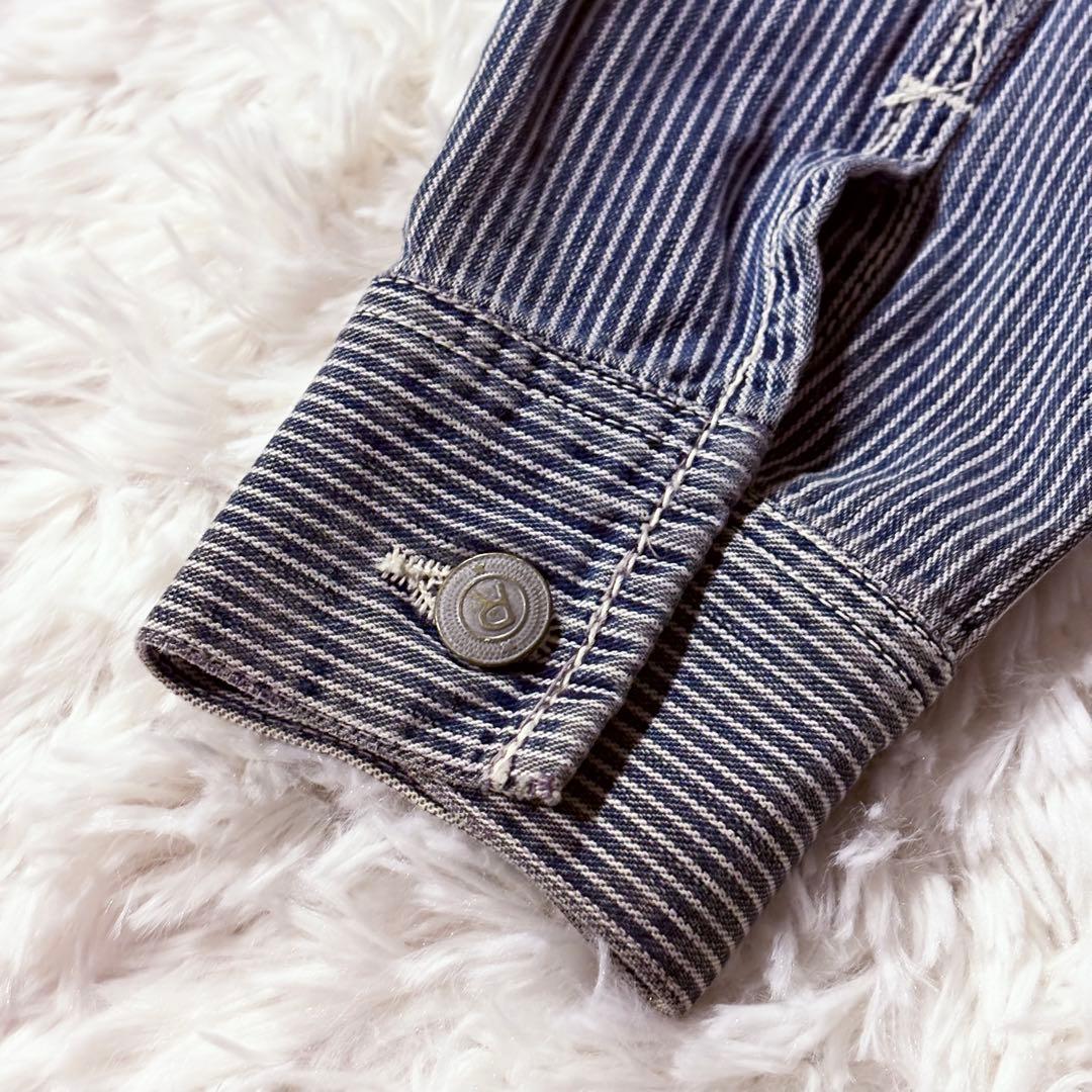 45rpm ヒッコリー ストライプ デニムジャケット Gジャン 45R サイズ1