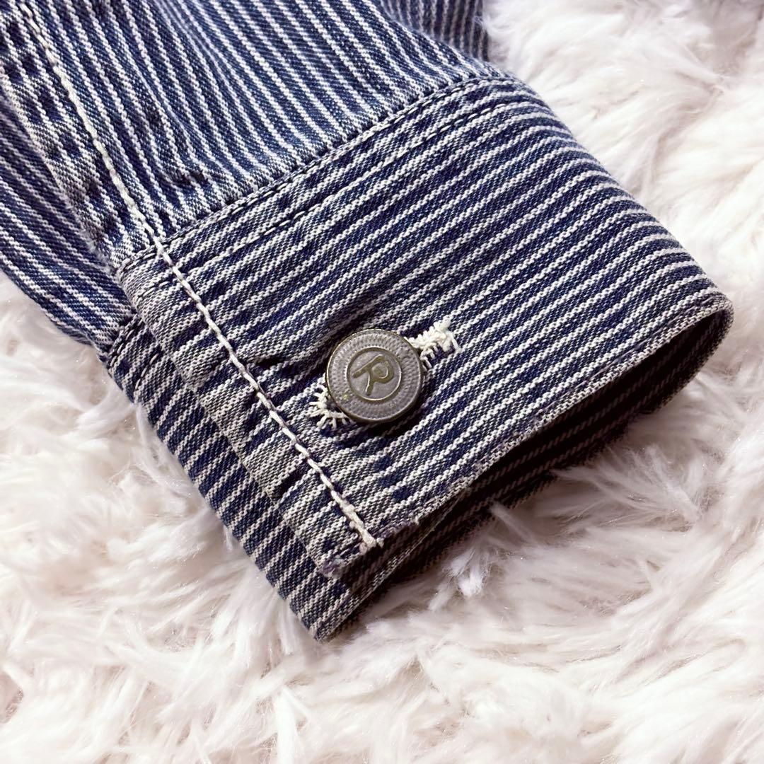 45rpm ヒッコリー ストライプ デニムジャケット Gジャン 45R サイズ1