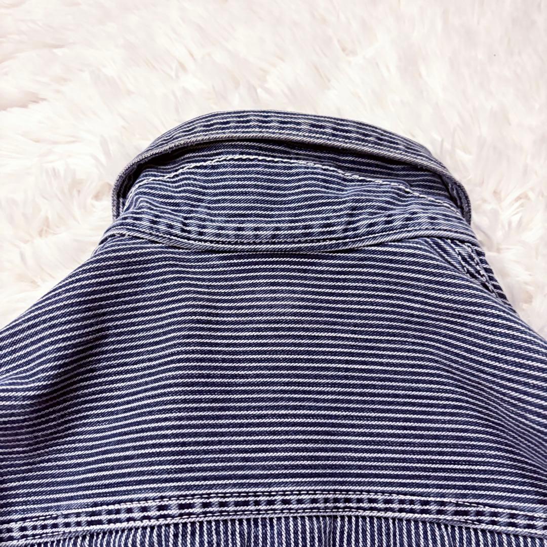 45rpm ヒッコリー ストライプ デニムジャケット Gジャン 45R サイズ1