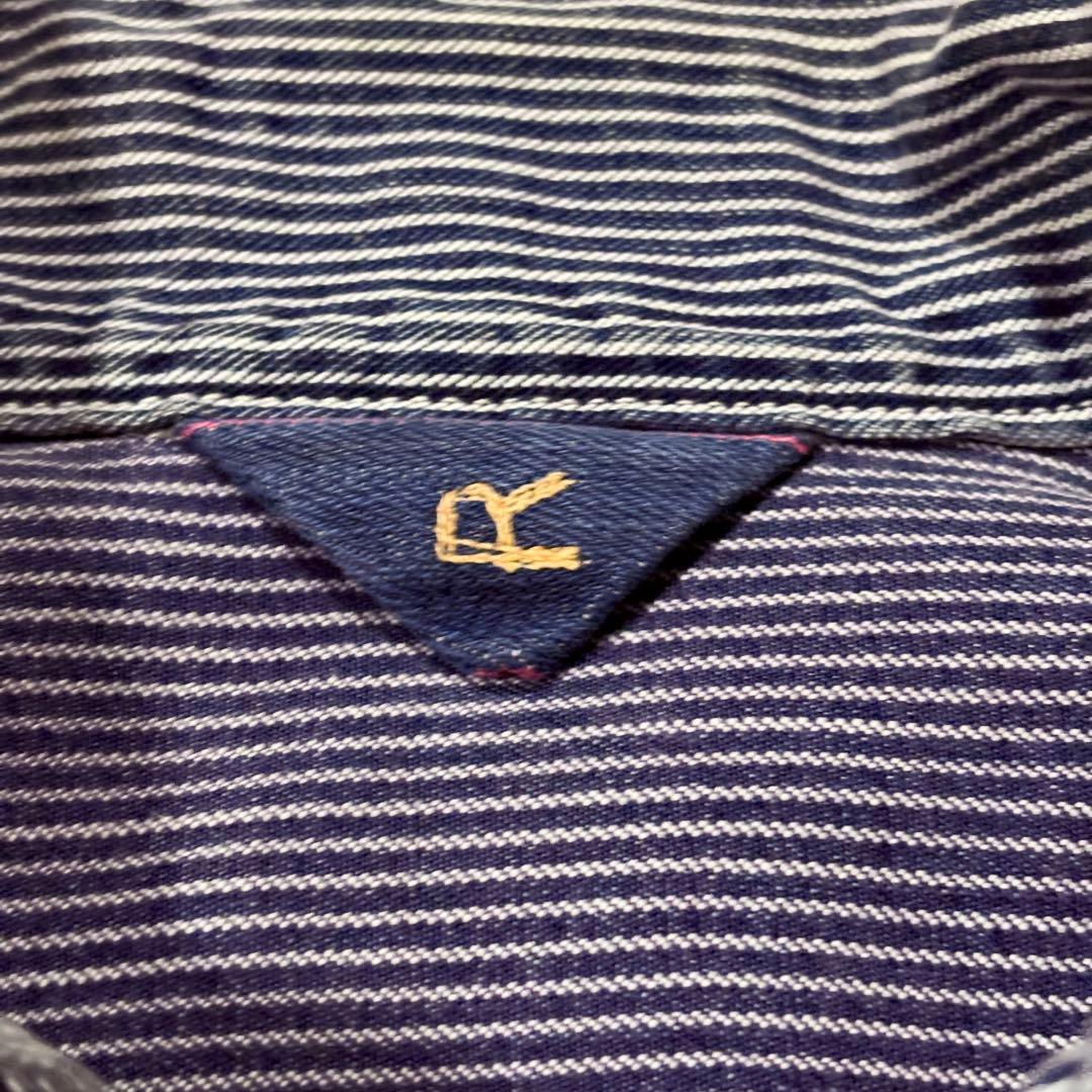 45rpm ヒッコリー ストライプ デニムジャケット Gジャン 45R サイズ1