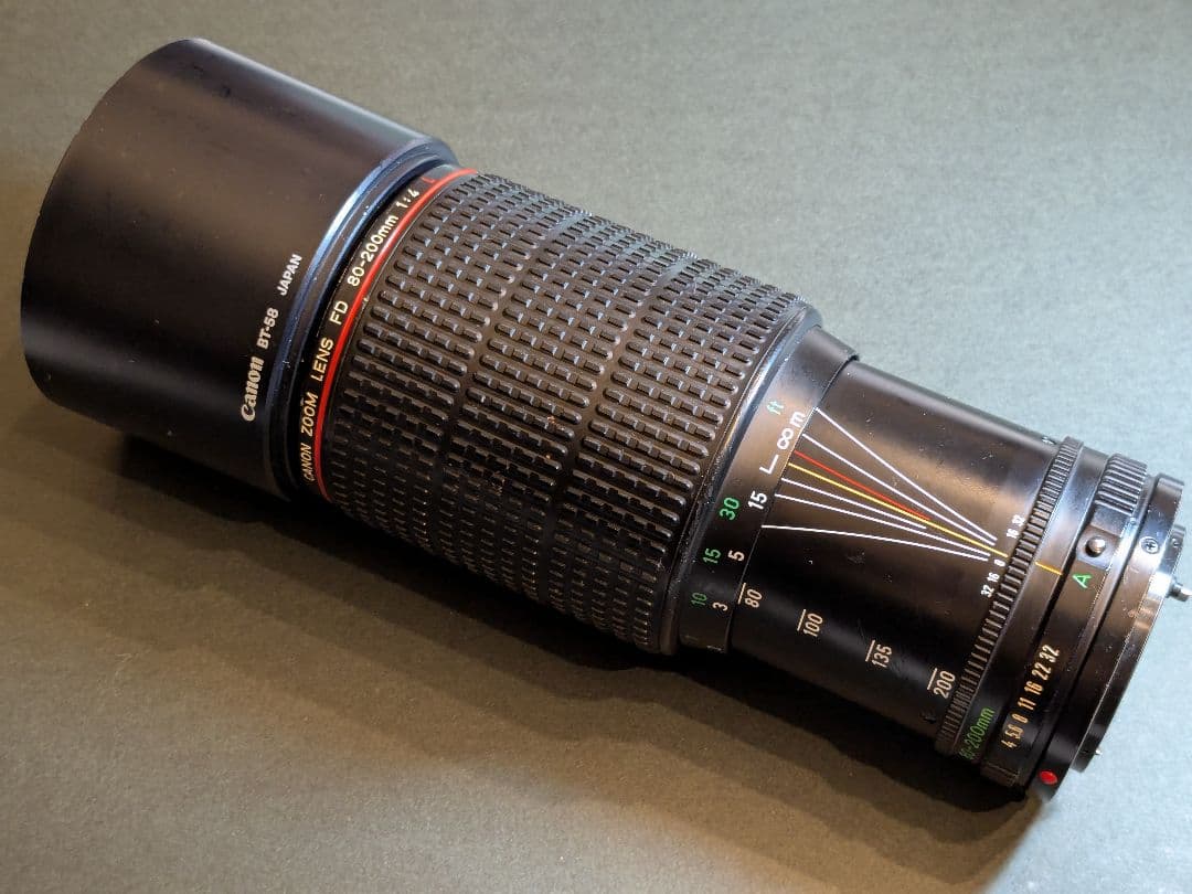 Canon 高画質Lレンズ 80-200mm f/4 FDマウント