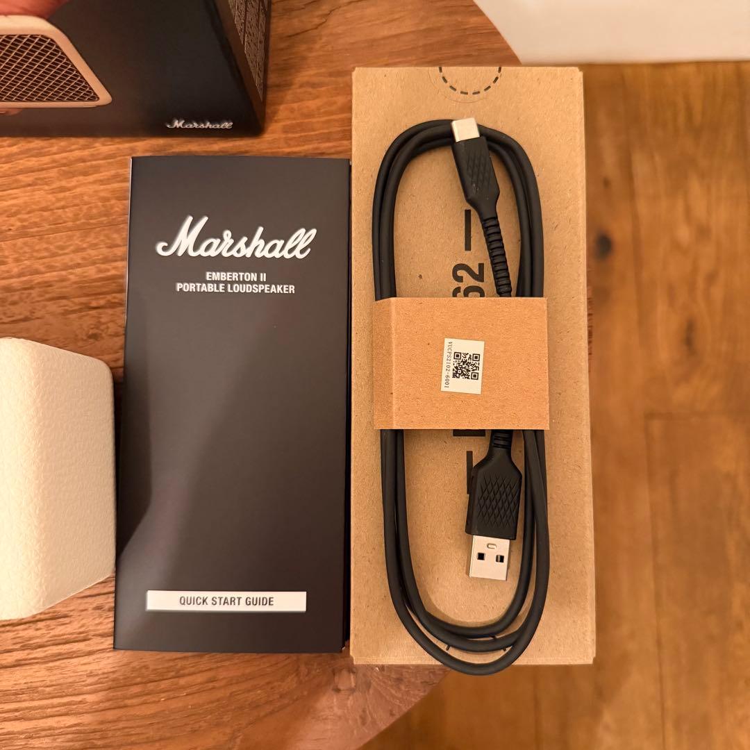 国内正規品 美品 Marshall Emberton Ⅱ 2 CREAM