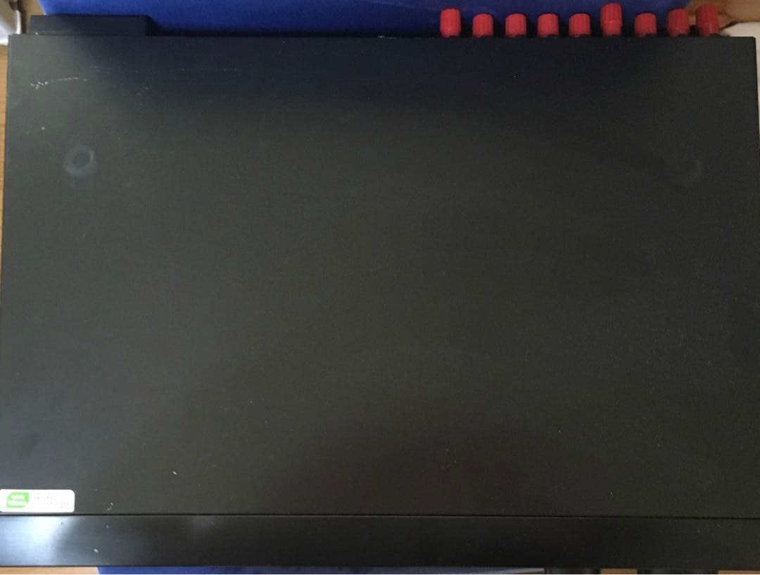 Panasonic SA-BX500 アンプ　プロケーブルメガネ電源ケーブル付き