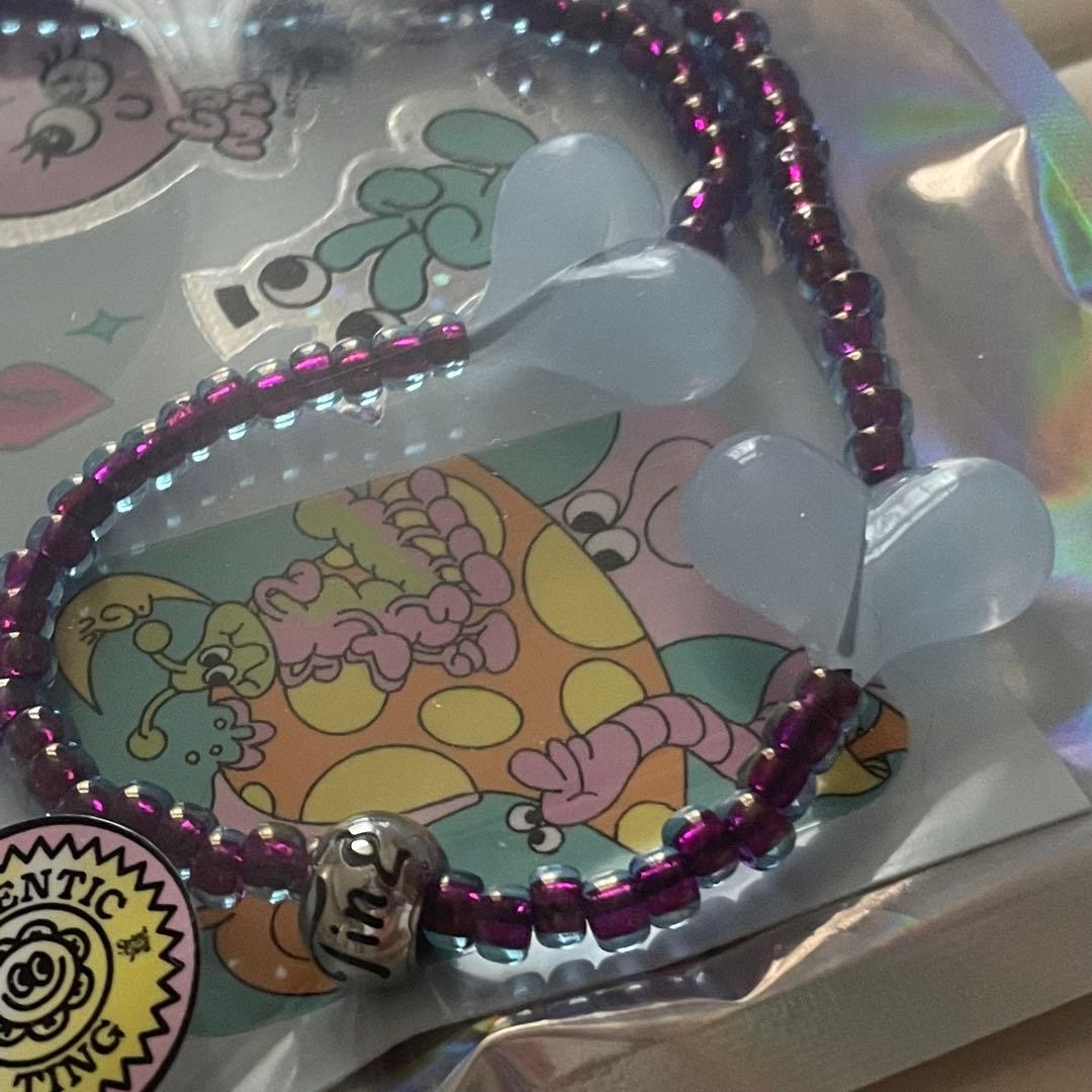 正規品 ストリングティング ハート パープル BLACKPINK リサ