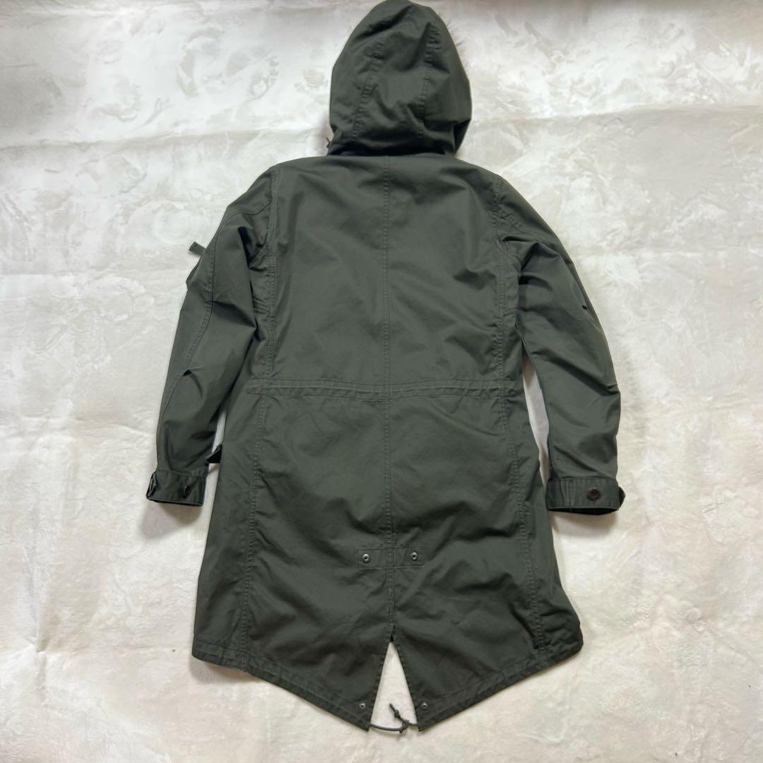 アメリカンラグシー　モッズコート　２Way　M-65　シェルパーカー　カーキ　S