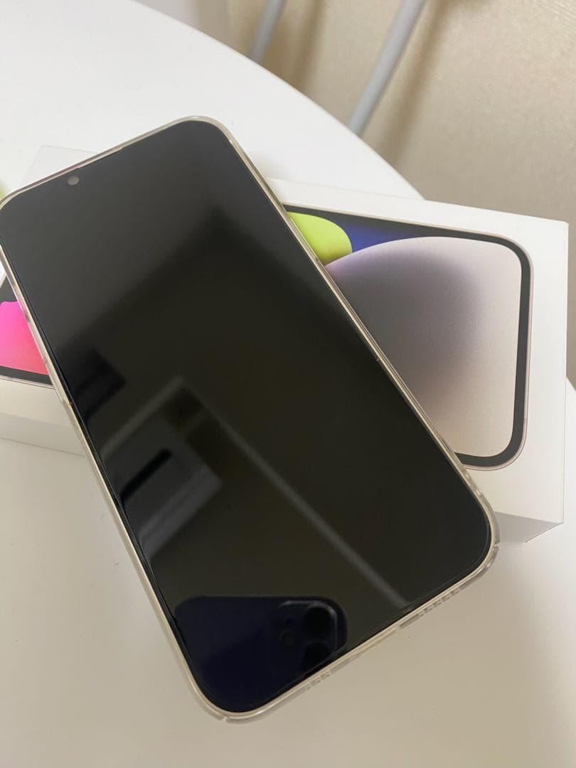 iphone 14 / 258G / starlight / simフリー