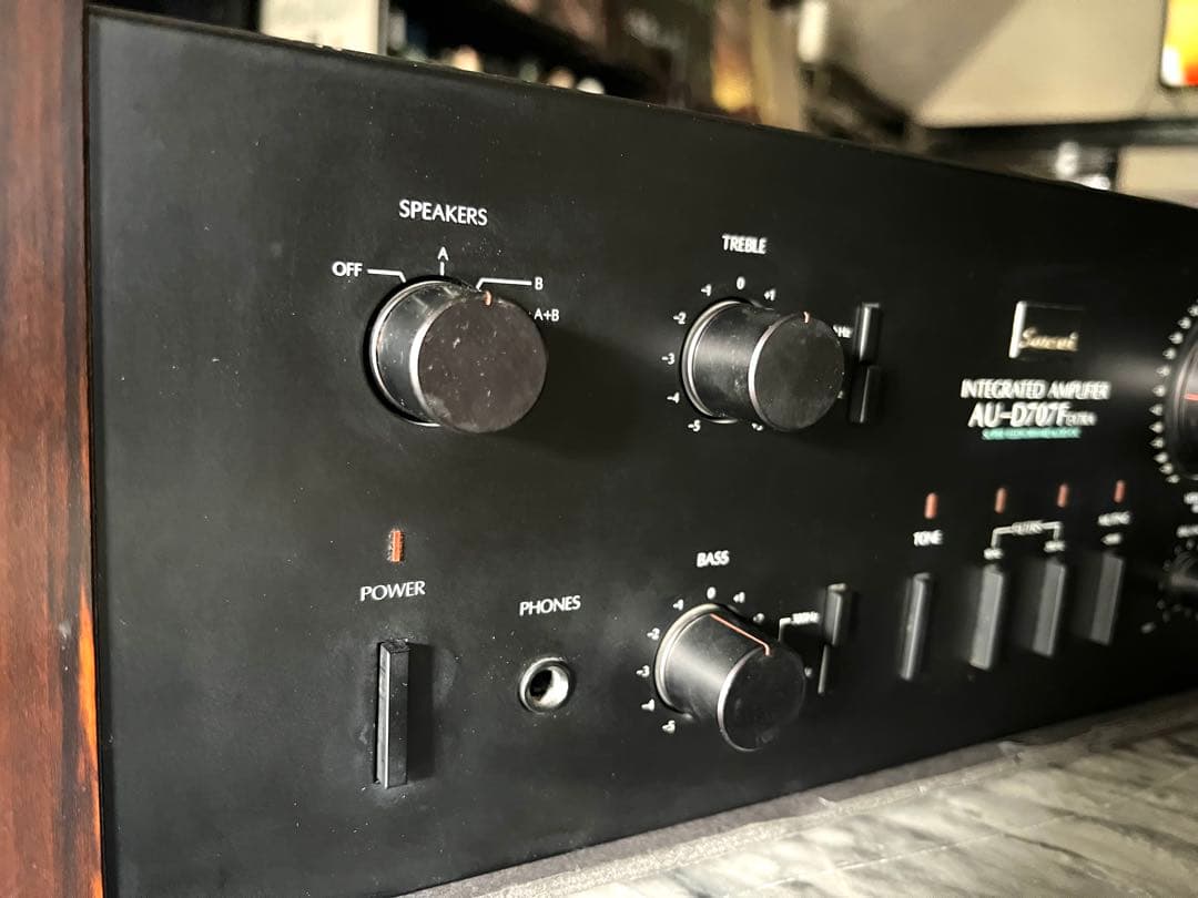 【訳あり】 Sansui AU-D707F Extra プリメインアンプ