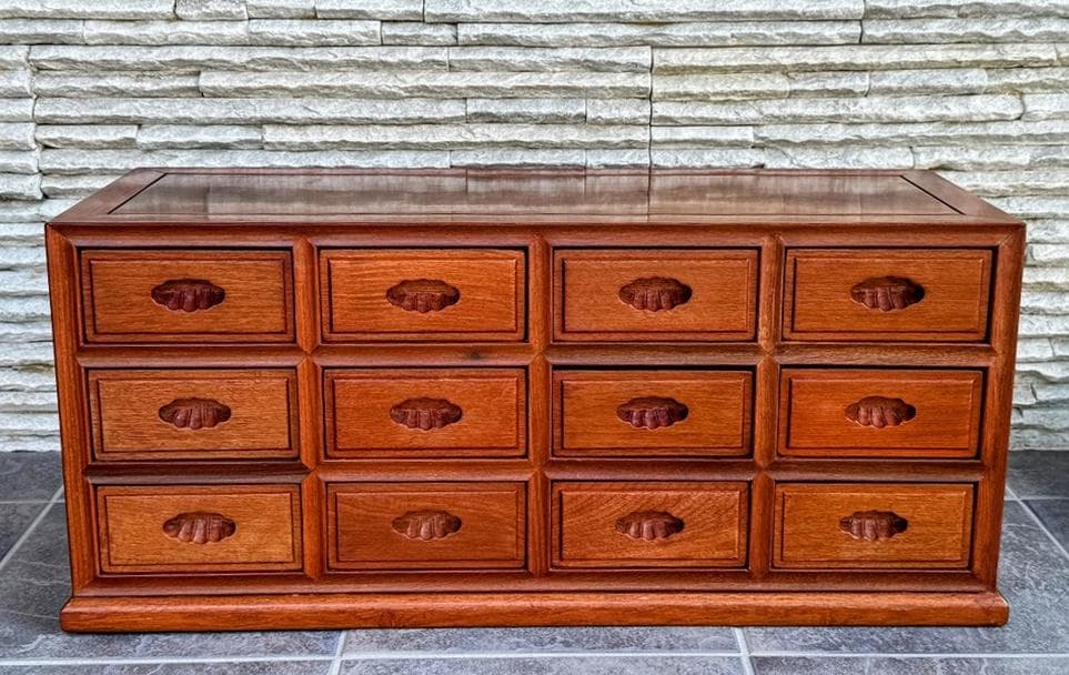 花梨　唐木　薬箪笥　小箪笥　ミニチェスト　小引出し　高級家具