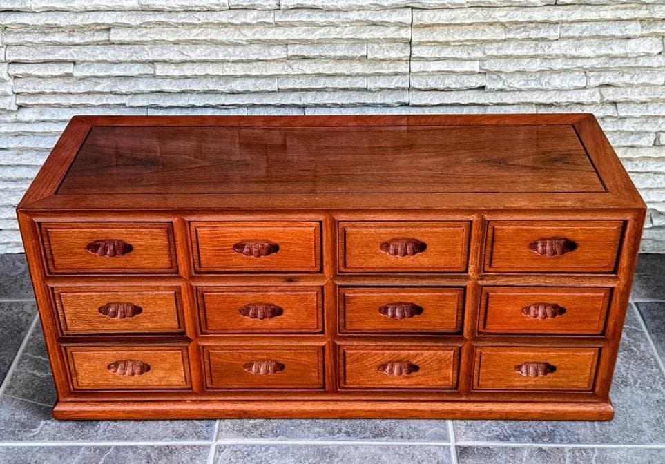 花梨　唐木　薬箪笥　小箪笥　ミニチェスト　小引出し　高級家具